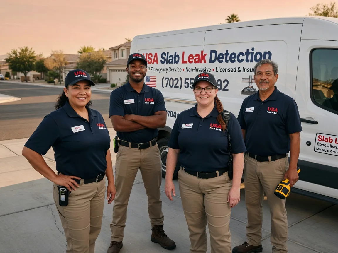 Slab Leak Repair company in Brookside, DE